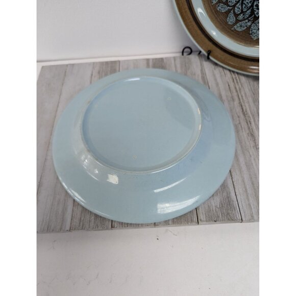 Vintage Earthenware Franciscan Nut Tree Set Of 3 Dinner Plates 10 1/2" - Picture 5 of 8